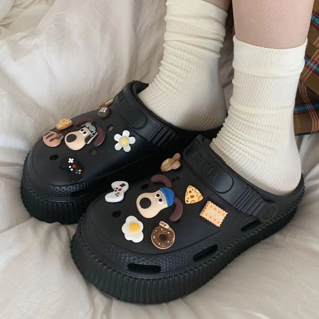 Luyoo Dép Bánh Mì Thời Trang Mùa Hè Mới Dành Cho Bạn Nữ 17