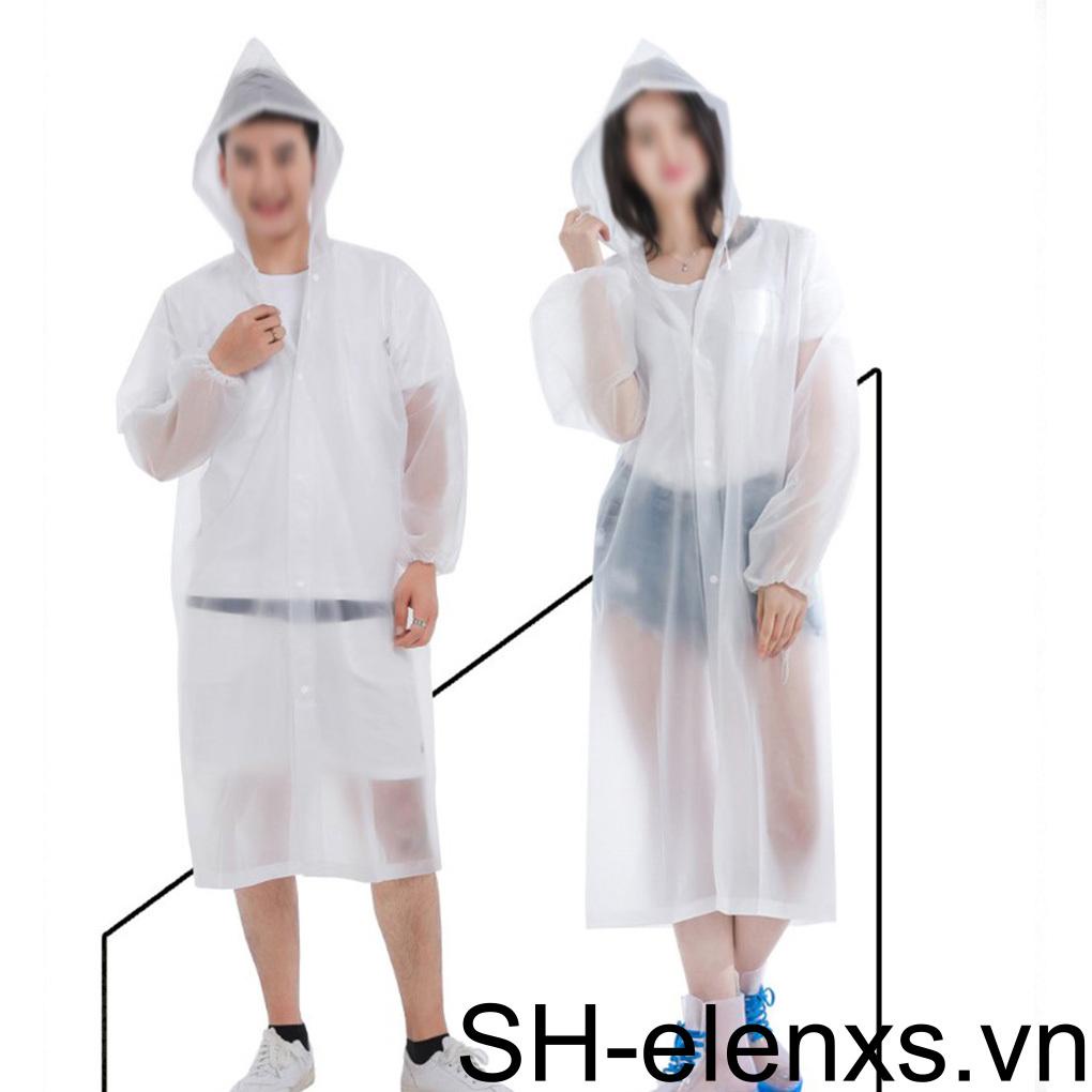 Bộ 2 Áo Mưa Bằng EVA Đa Năng Tiện Dụng Cho Nam Và Nữ
