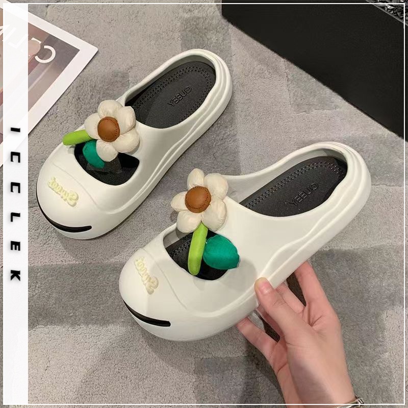 Dép bánh mì ICCLEK 29zDDX070301 thoải mái cho nữ