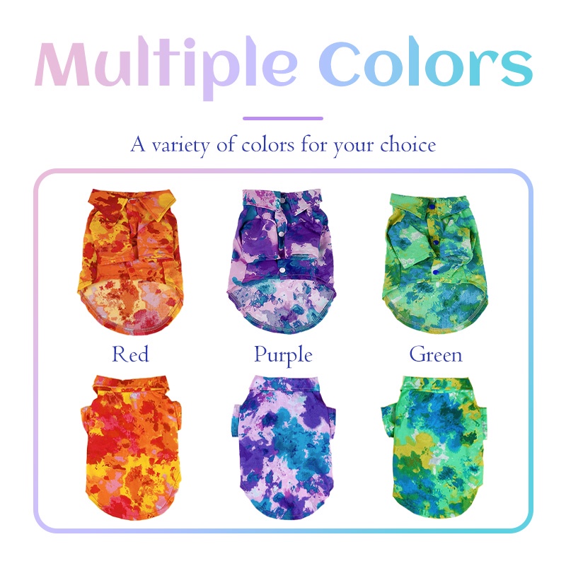 HamshMoc Trang Phục Mềm Nhẹ Thoáng Khí In Họa Tiết Hamsa Thời Trang Mùa Hè Cho Thú Cưng