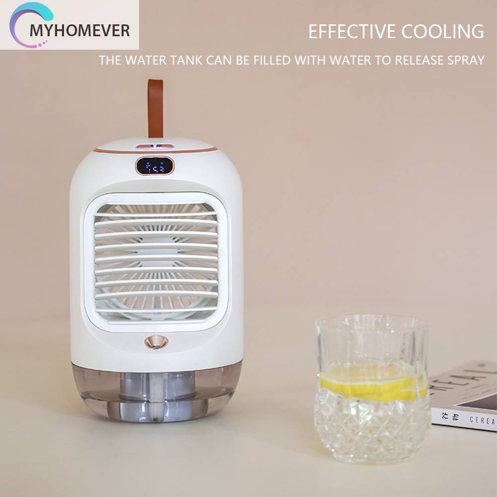 Quạt Điều Hòa 3600mAh 3 Tốc Độ Tiện Dụng Cho Gia Đình / Văn Phòng