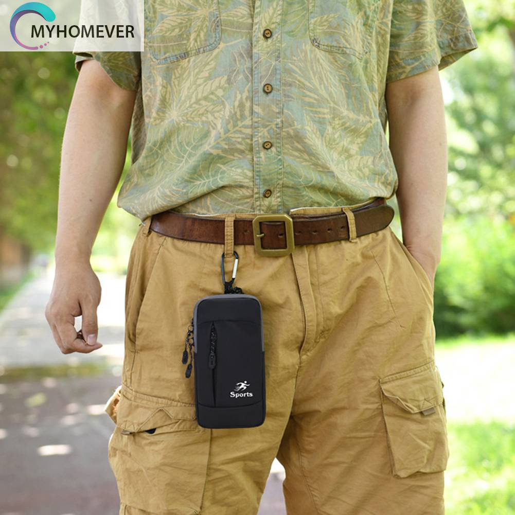 Túi Đeo Cánh Tay Bằng Da PU Co Giãn Chống Nước Chống Trộm Có Thể Điều Chỉnh