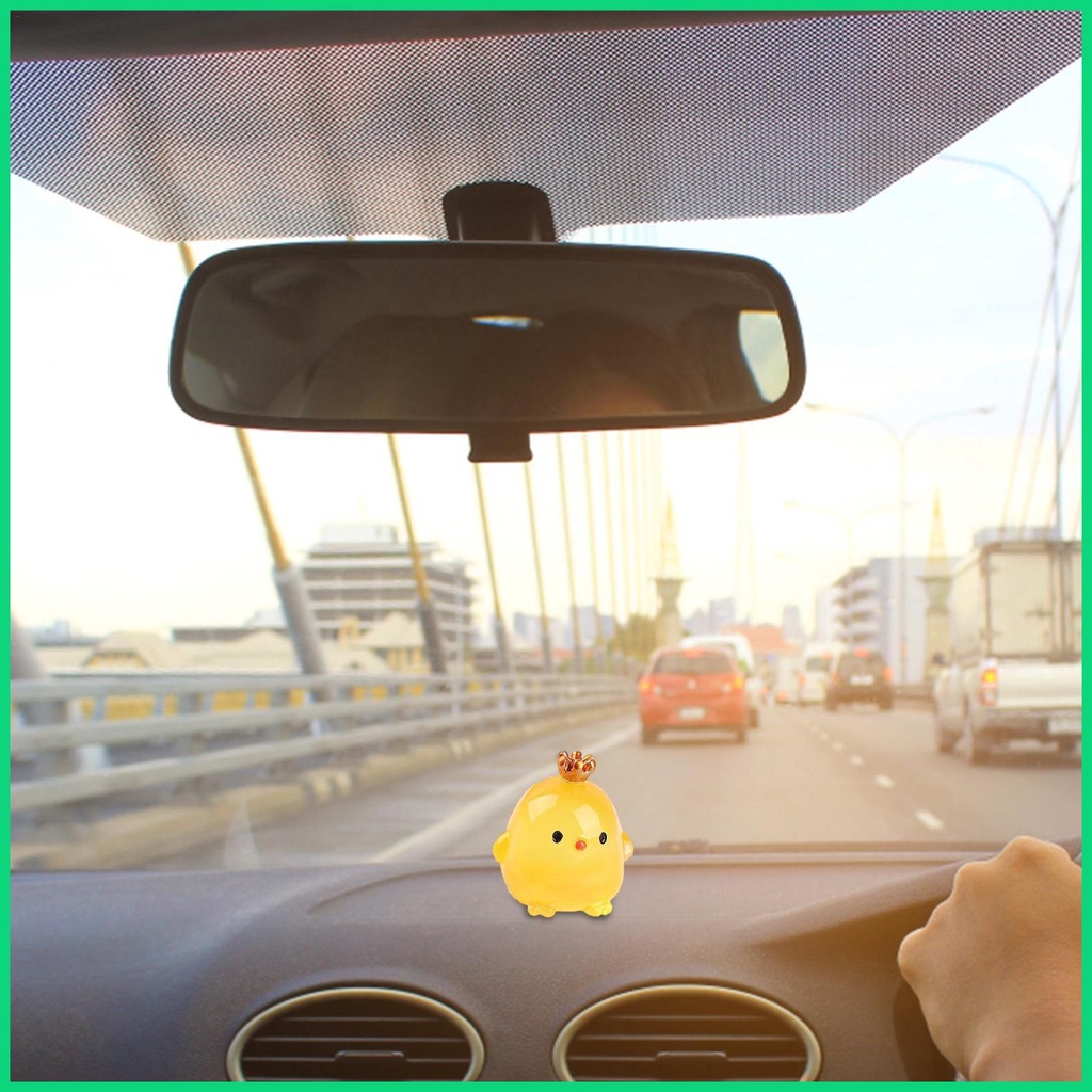 Vịt Đồ Chơi Phát Sáng Bằng Nhựa Resin Dễ Thương Dành Cho Phòng Trẻ Em