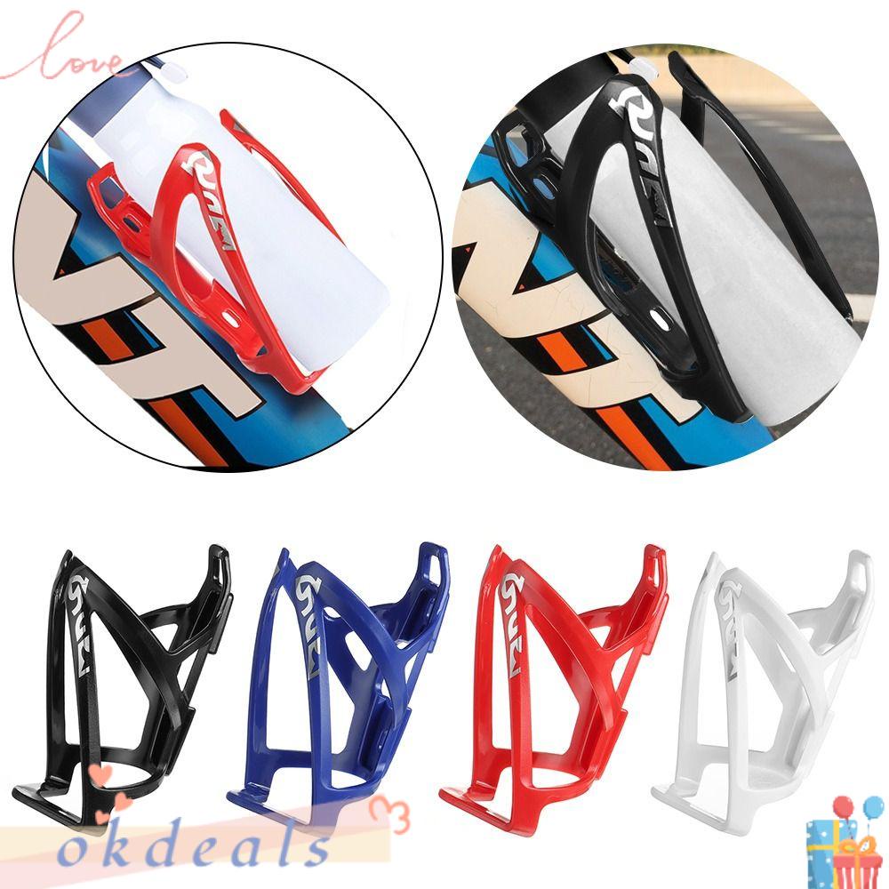 OKDEALS Giá Đỡ Chai Nước Gọn Nhẹ Nhiều Màu Sắc Gắn Xe Đạp Tiện Dụng