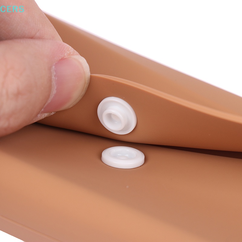 Hộp Đựng Cọ Trang Điểm Bằng Silicone Chống Nước Tiện Dụng