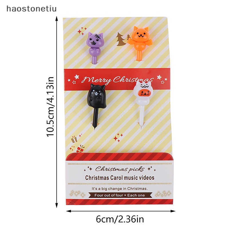 1 Nĩa Ăn Trái Cây Phong Cách Halloween Thời Trang Sáng Tạo Cho Trẻ Em