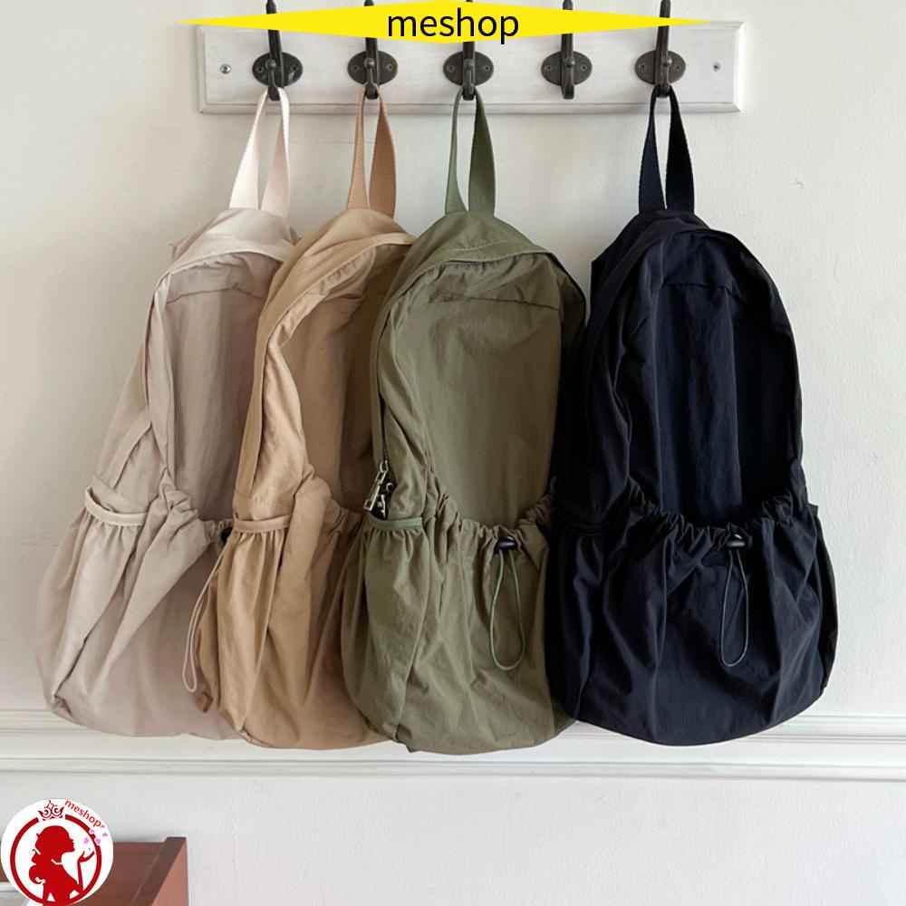 ME Ba Lô Nylon Có Khóa Kéo Kiểu Dáng Mới Dành Cho Nữ