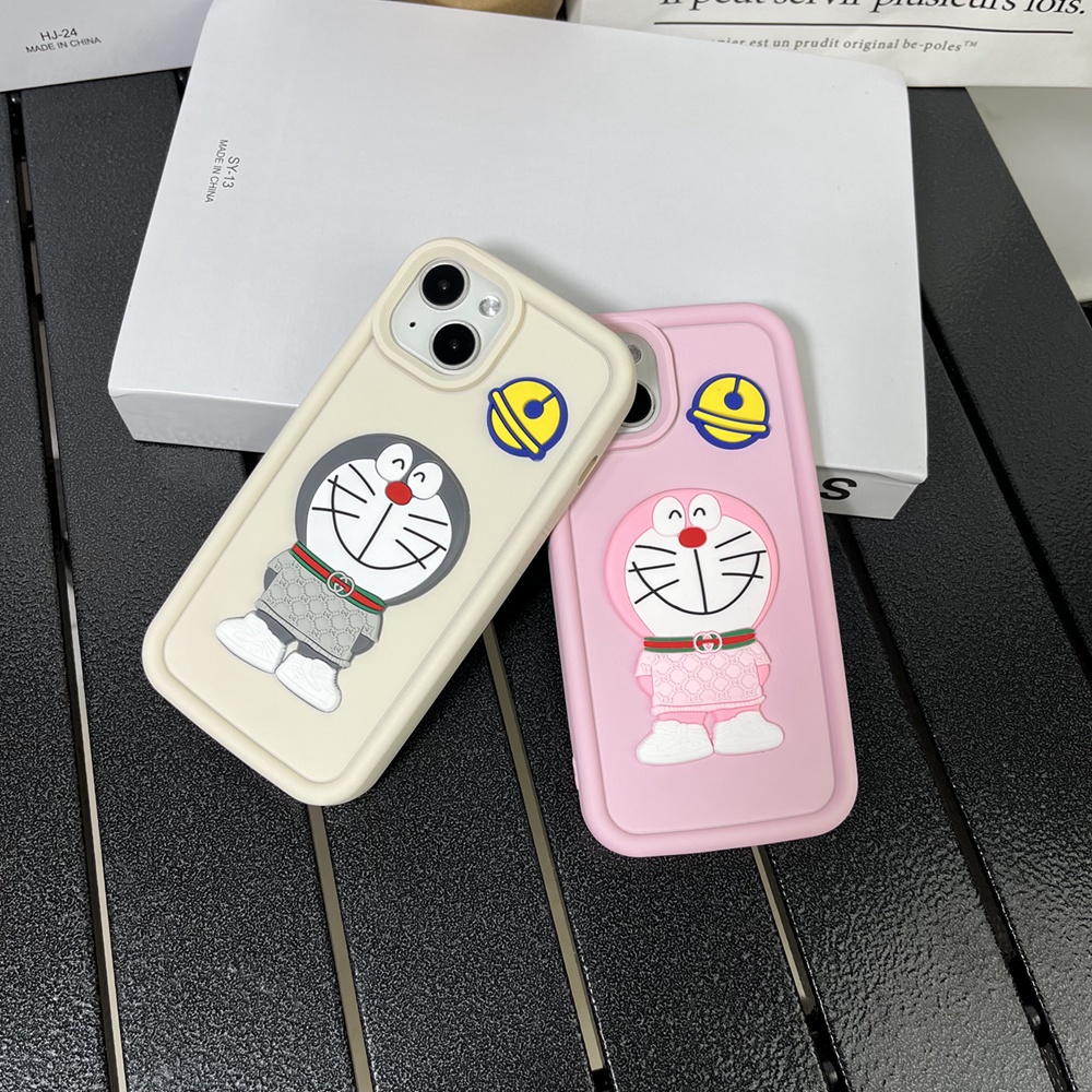 Ốp Điện Thoại In Hình Mèo 3D Màu Macaron Cho iPhone 14 Pro Max 14Pro 14 13 Pro Max 12 Pro Max 11 XR XsMax