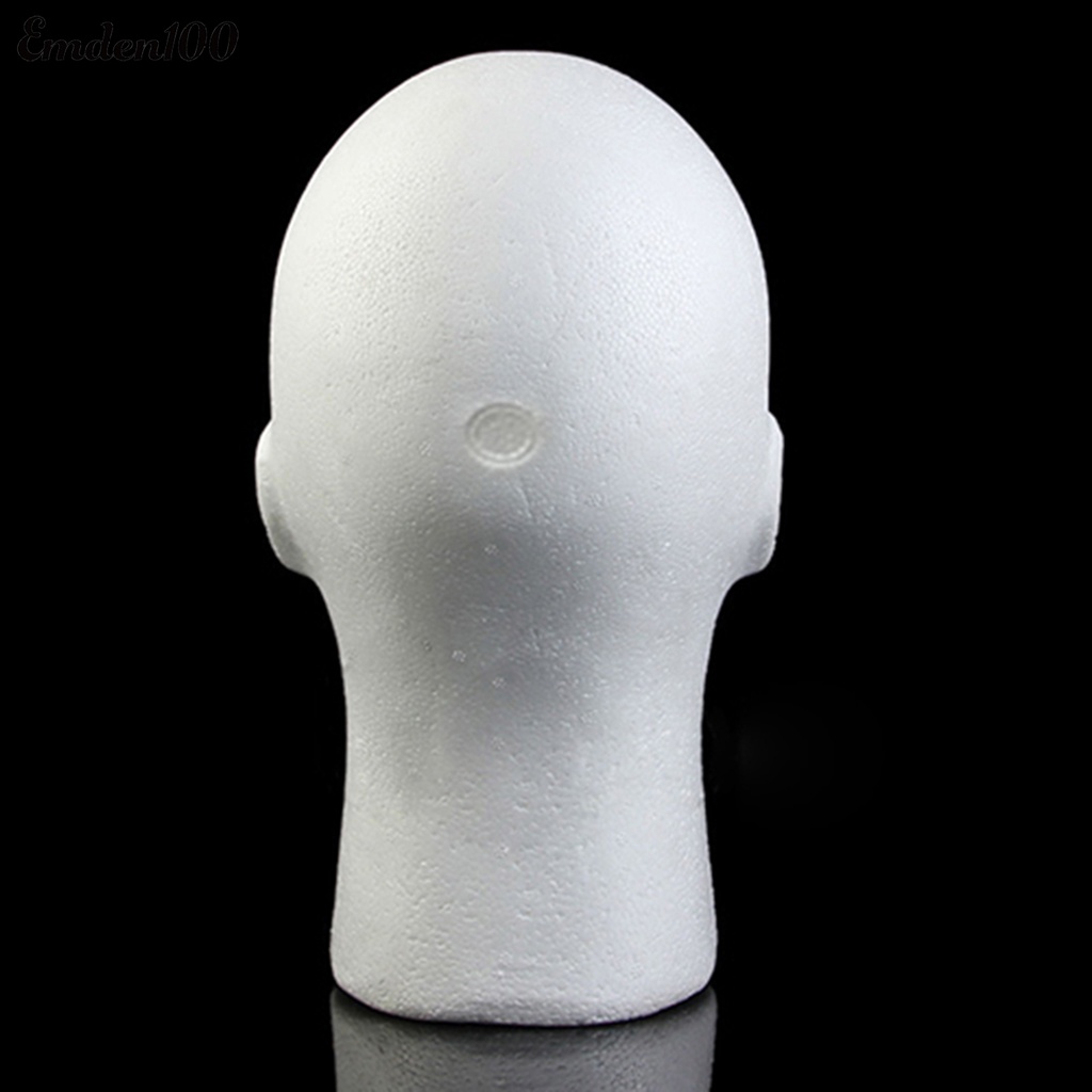 [EMDEN] Giá Đỡ Tóc Giả Bằng Xốp Bền Nhẹ Chắc Chắc Chắn Đầu Đực