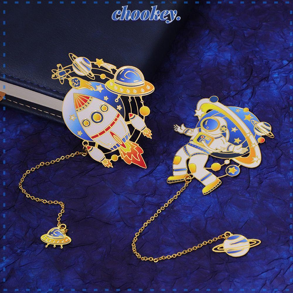 CHOOKEY Bookmark Kim Loại Phong Cách Retro