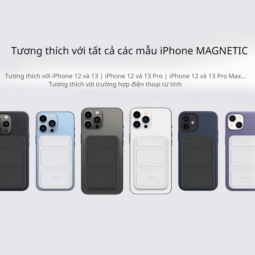 Sạc Dự Phòng Không Dây Orsen EW56 MagCharge 7000mAh | Túi Pin Sạc Dự Phòng USB Loại C 100% Chất Lượng Cao