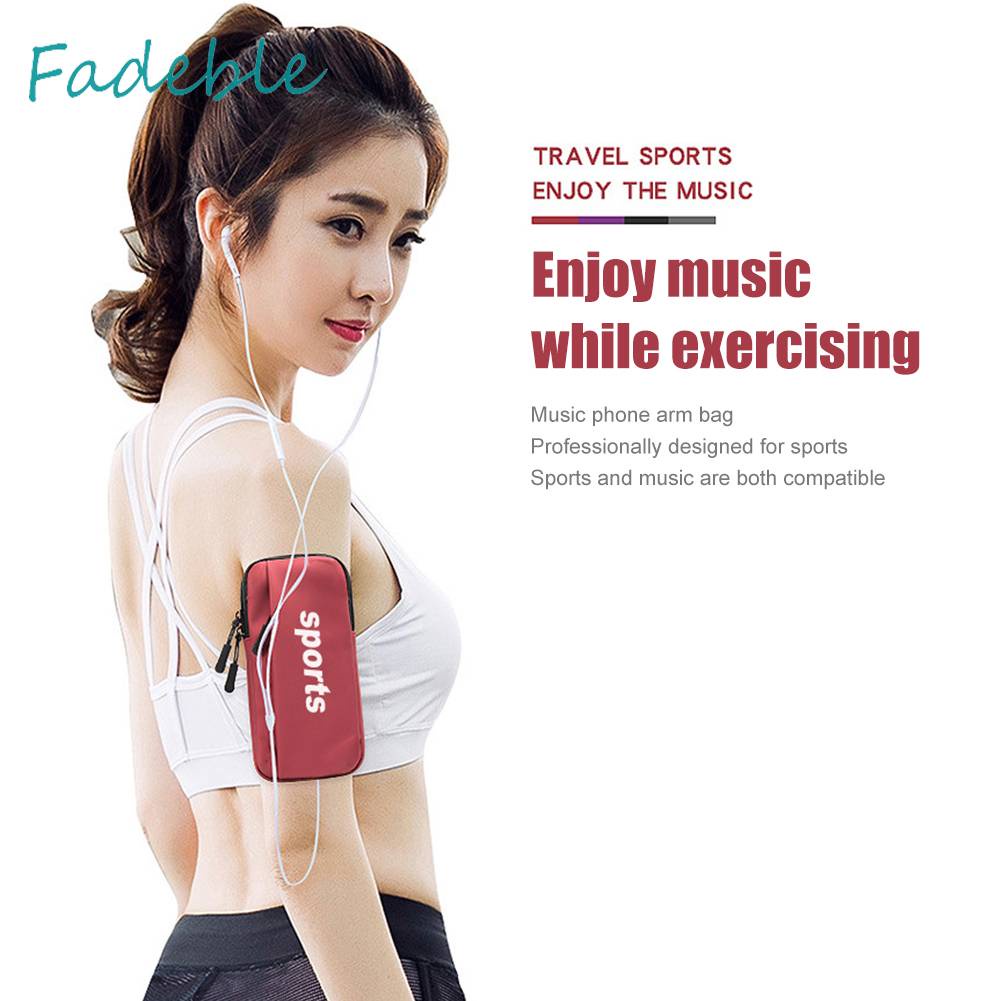 Túi Đựng Điện Thoại Đeo Cánh Tay Chống Thấm Nước Tiện Dụng Khi Tập Thể Thao