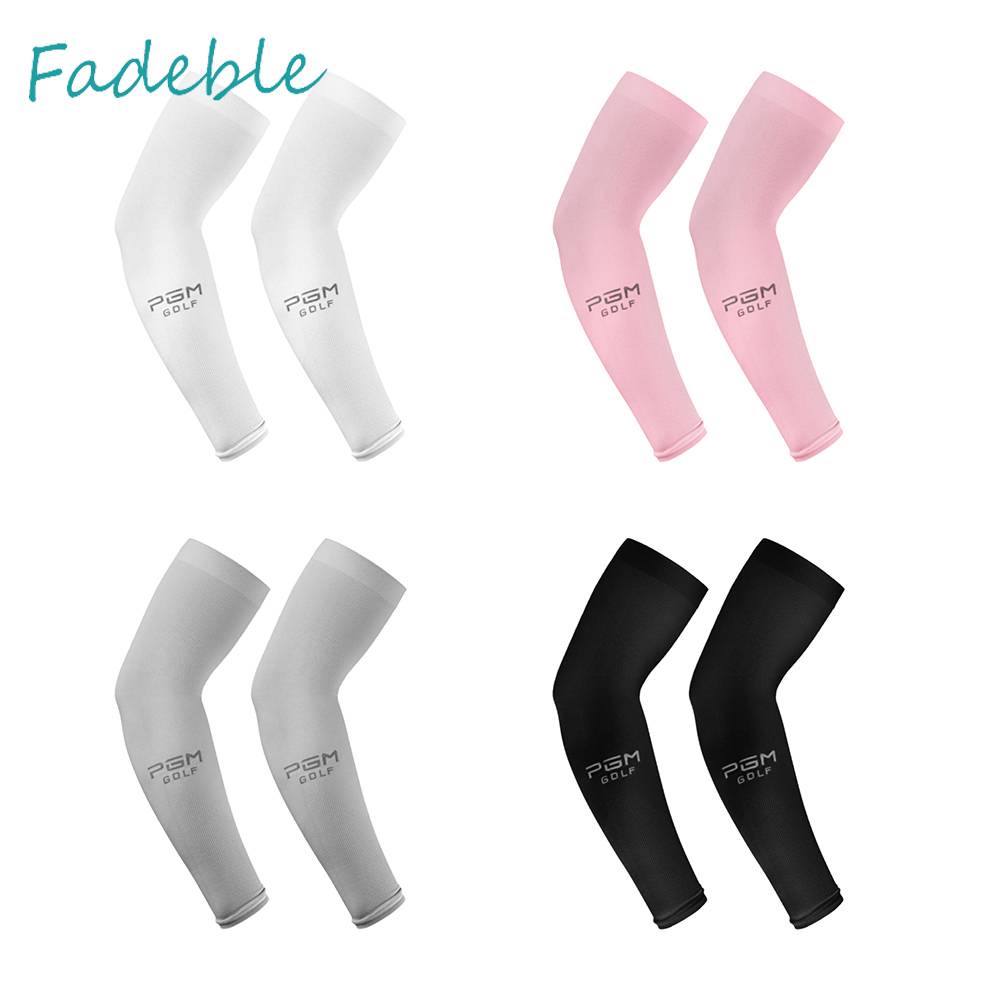 Set 2 Vỏ Bọc Cánh Tay Co Giãn Thoáng Khí Mát Mẻ Cho Hoạt Động Thể Thao Ngoài Trời