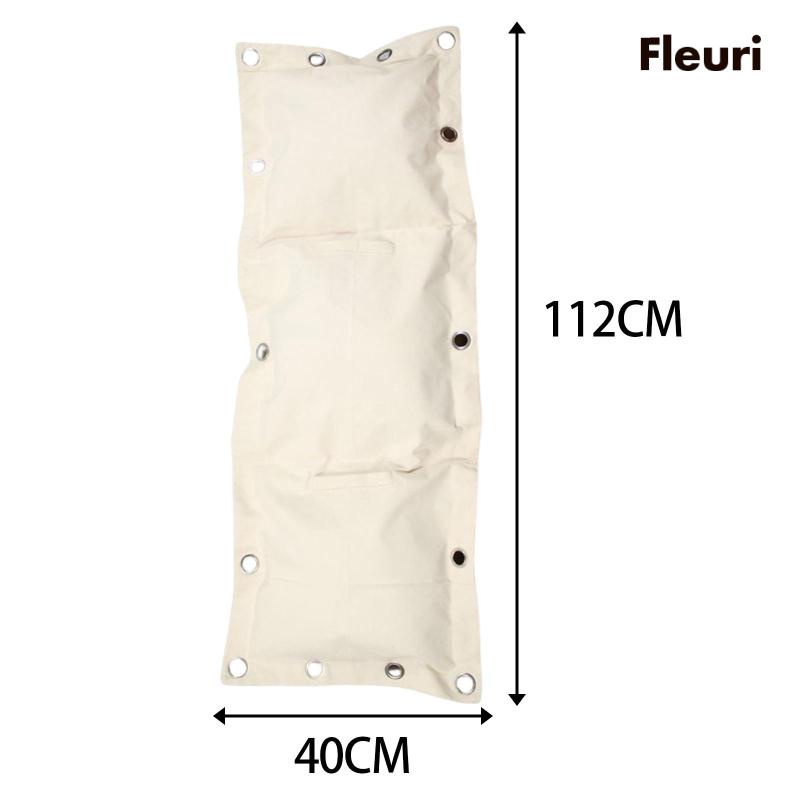 Túi Cát Rỗng 3 Phần Bằng Vải Bạt Treo Tường Luyện Tập Đấm Bốc Kung Fu Thể Thao