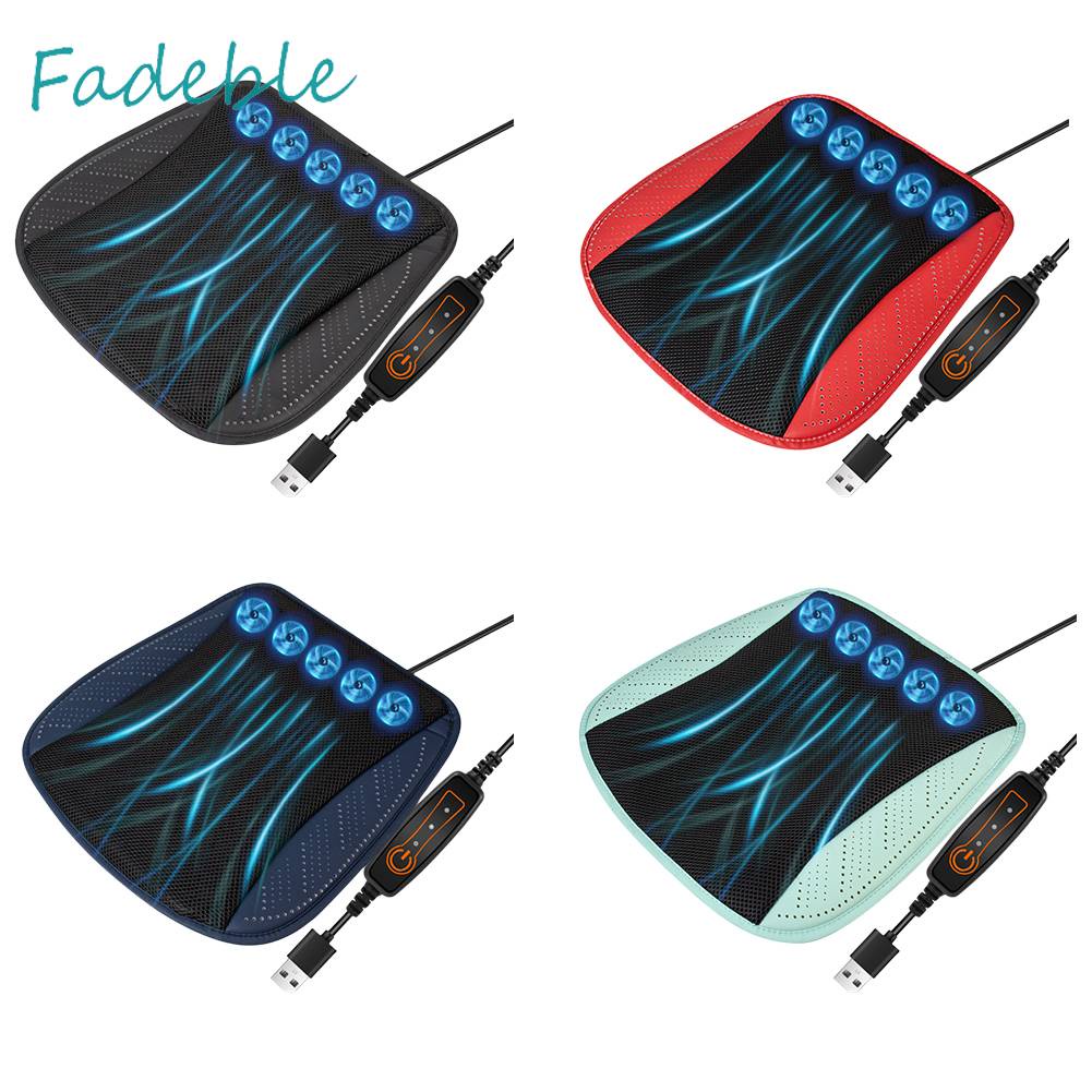 Đệm Lót Ghế Ngồi Xe Hơi Thoáng Khí Làm Mát Mùa Hè