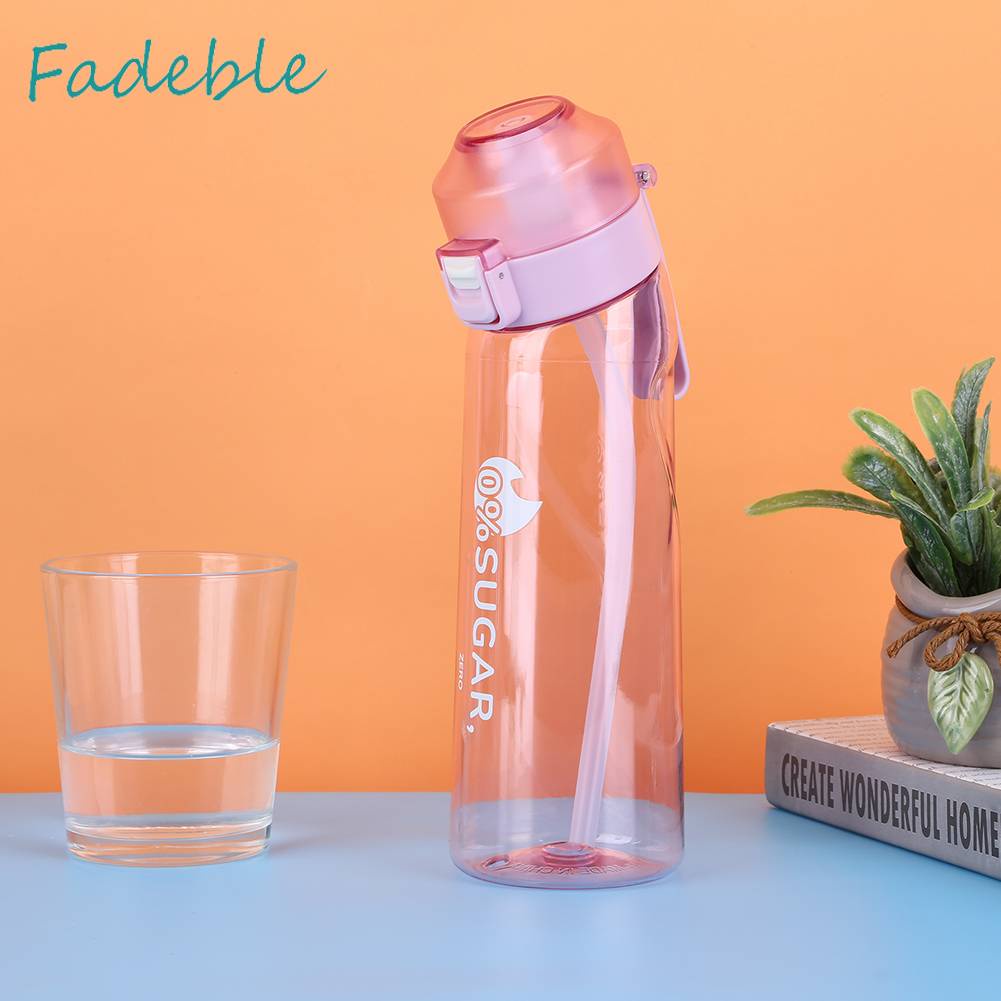 Bình Nước 650ML Có Thể Tái Sử Dụng Kèm Ống Hút