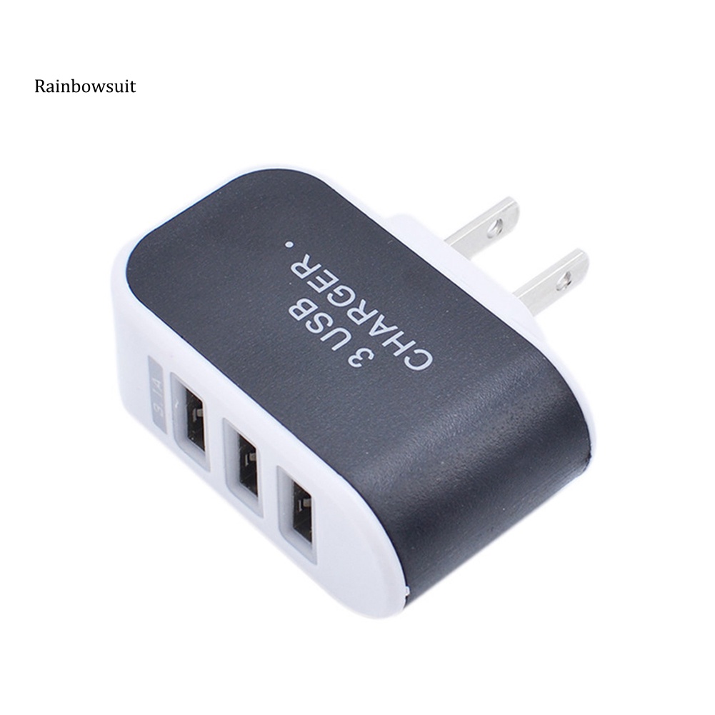 Củ Sạc Nhanh 3 Cổng USB 31A Tiện Dụng Khi Đi Du Lịch