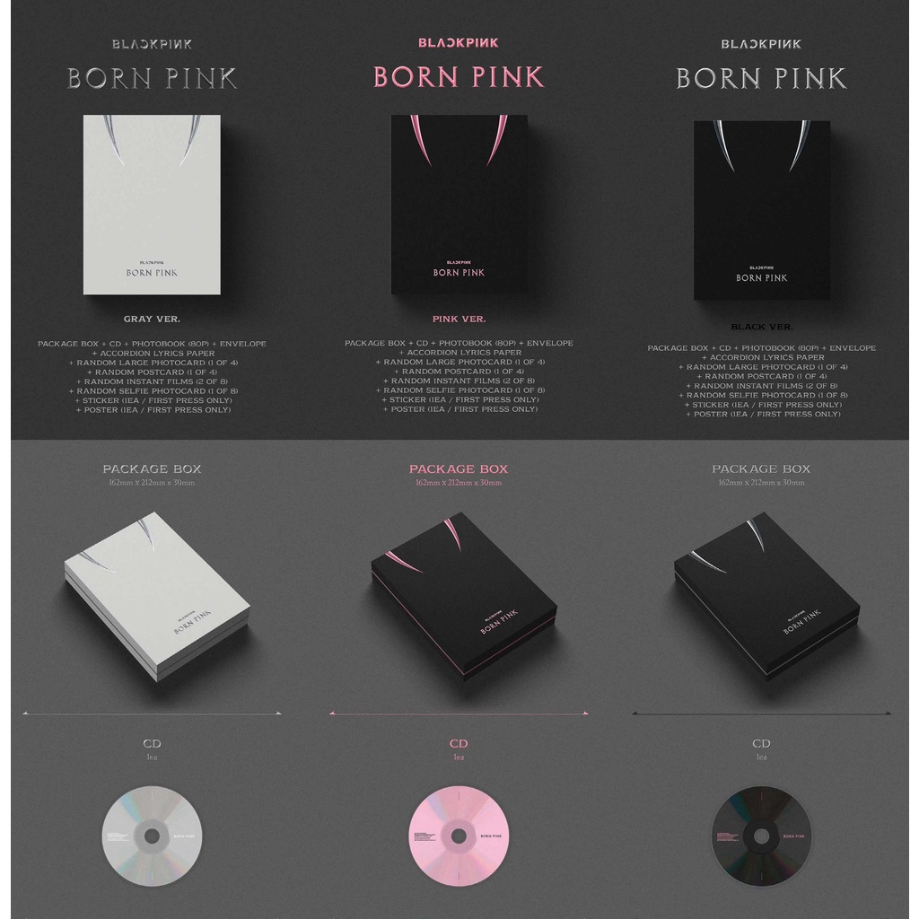 BLACKPINK - 2nd ALBUM BORN PINK