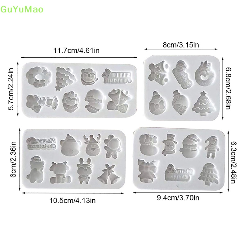1 Khuôn Silicone Làm Bánh Hình Người Tuyết DIY