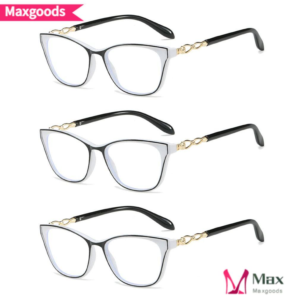 MAXG Kính Đọc Sách Gọng Siêu Nhẹ Phong Cách Vintage Thanh Lịch Cho Nam Và Nữ