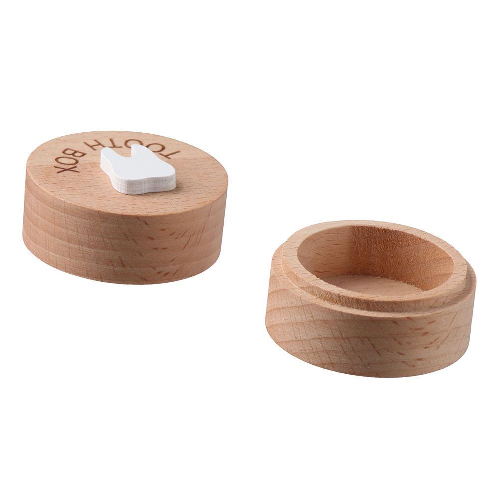 HS Hộp Đựng Răng Chống Thất Lạc Khắc Hình 3D Dễ Thương Cho Bé