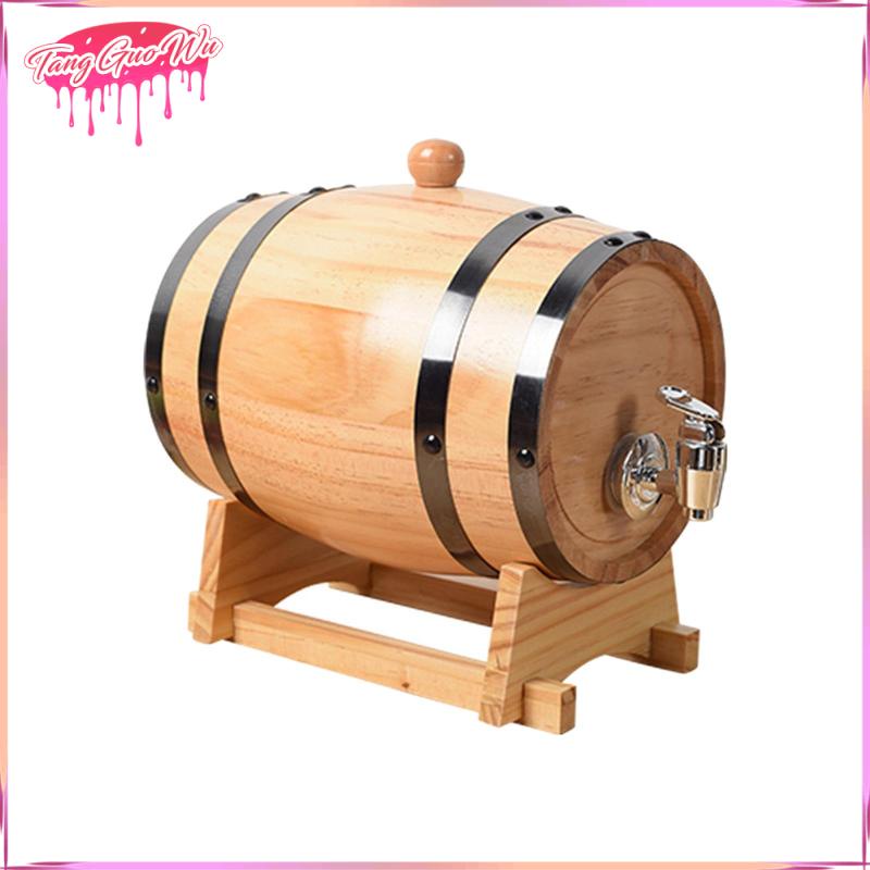 Thùng Gỗ Đựng Bia Dung Tích Lớn 1L / 1.5L / 3L