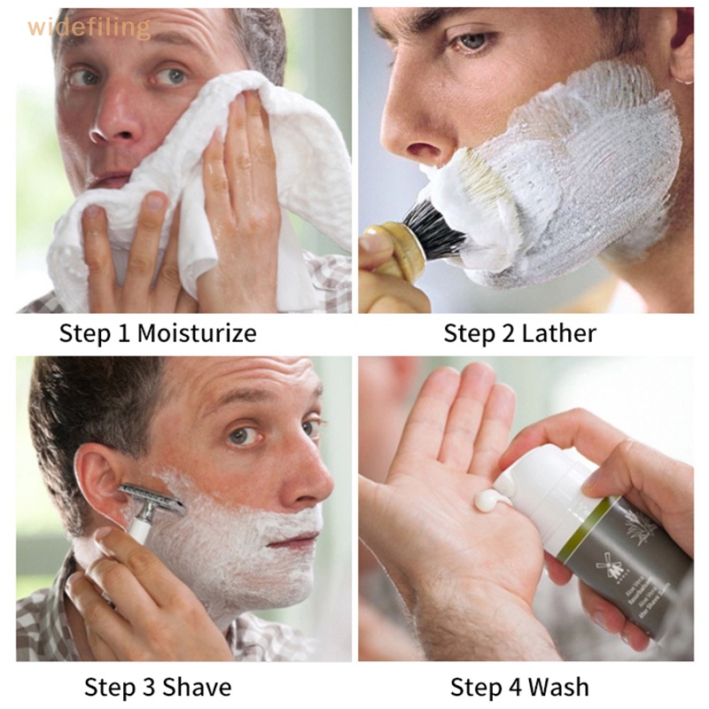 Cọ Cạo Râu Với Tay Cầm Nhựa Tiện Dụng Cho Nam