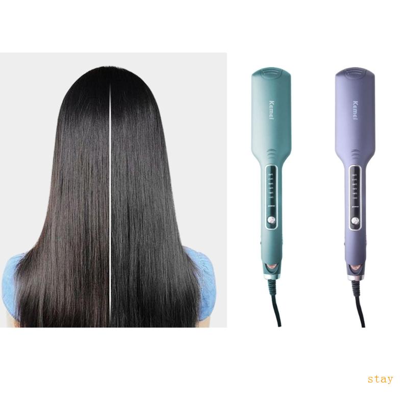 Máy Duỗi / Uốn Tóc Bằng Nhiệt Tourmaline-Ionic Có Màn Hình LED Hiển Thị