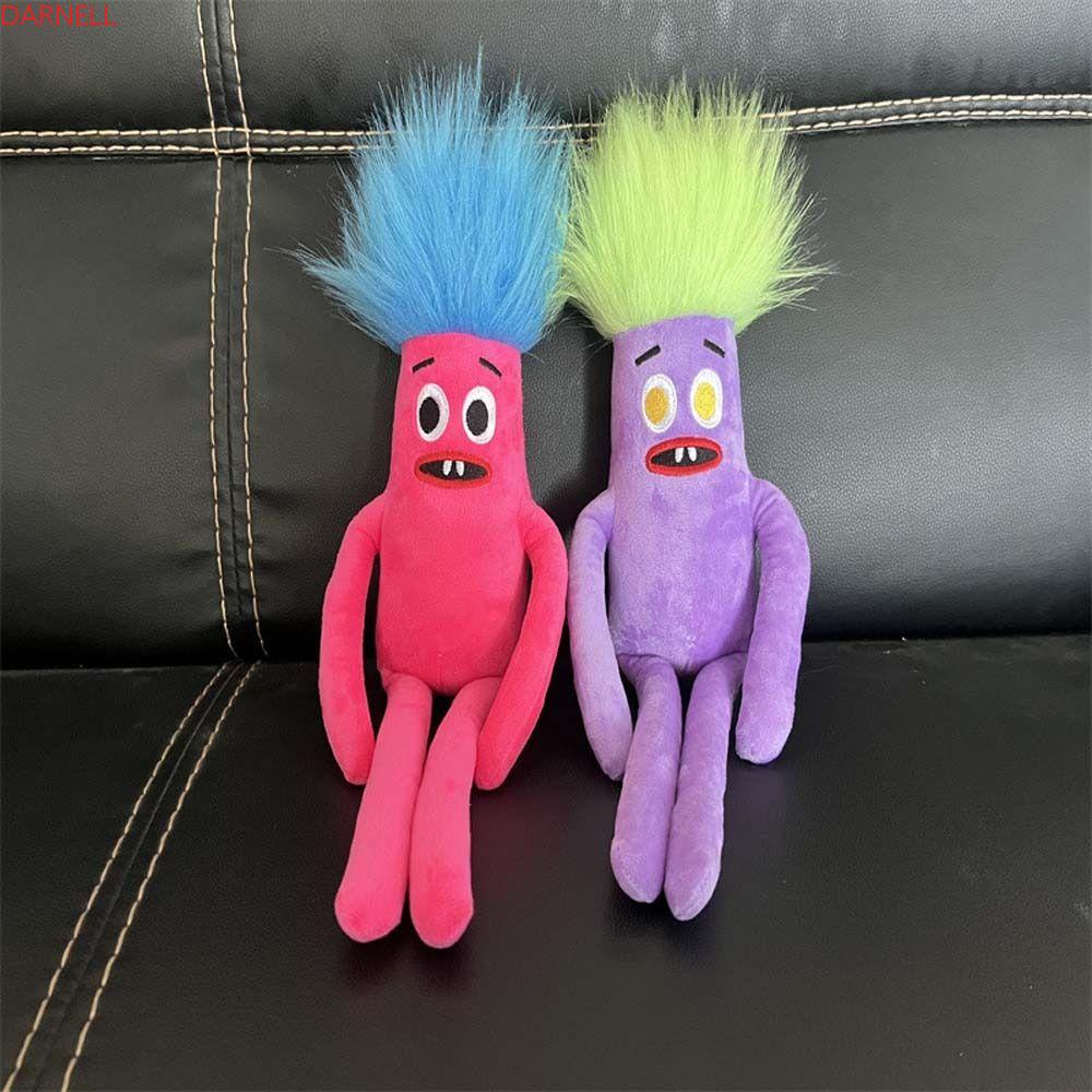 DARNELL Thú Nhồi Bông Hình Chó Wuggy Mềm Mại Trang Trí