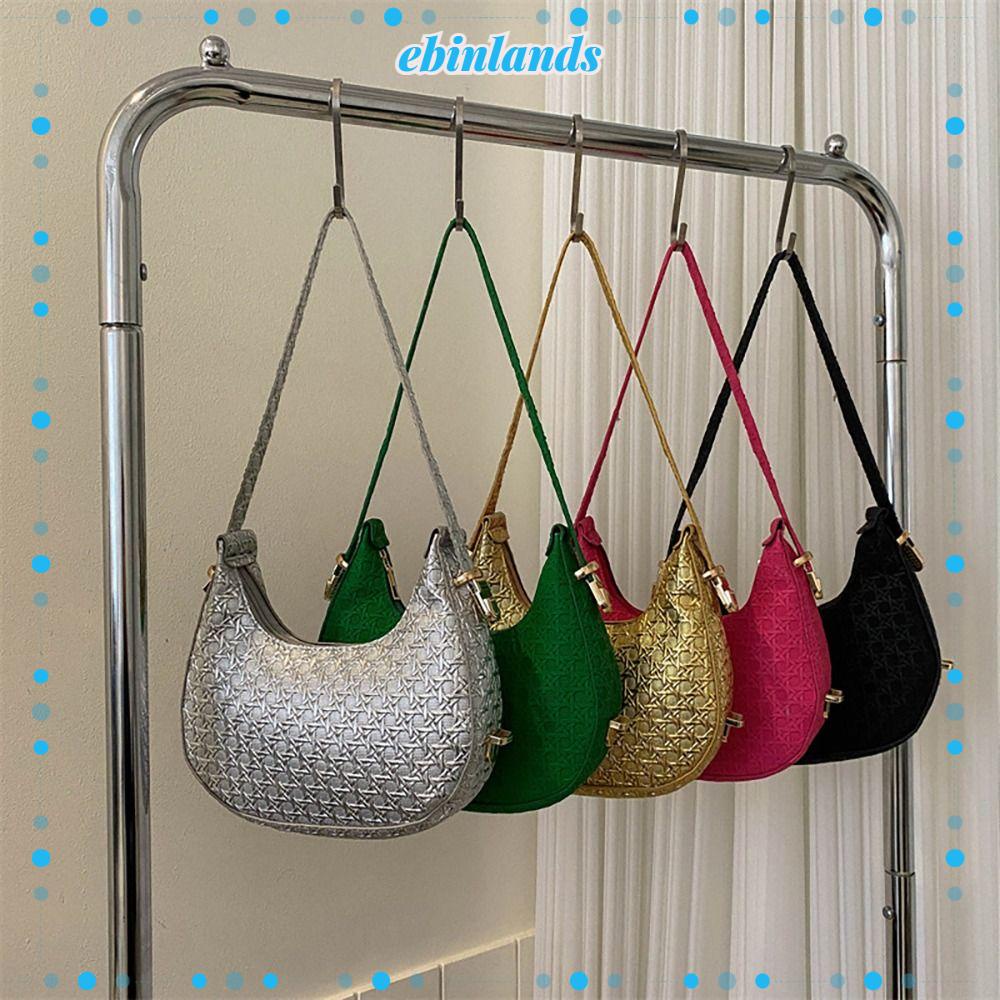 EBINLANDS Túi Đeo Chéo Vai Có Khóa Kéo Phong Cách Boho Thời Trang Dành Cho Nữ