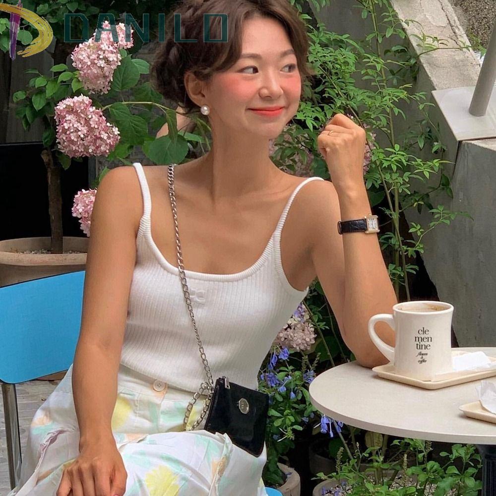 DANILO Ví Da PU Cầm Tay Phong Cách Retro Đơn Giản Cho Nữ