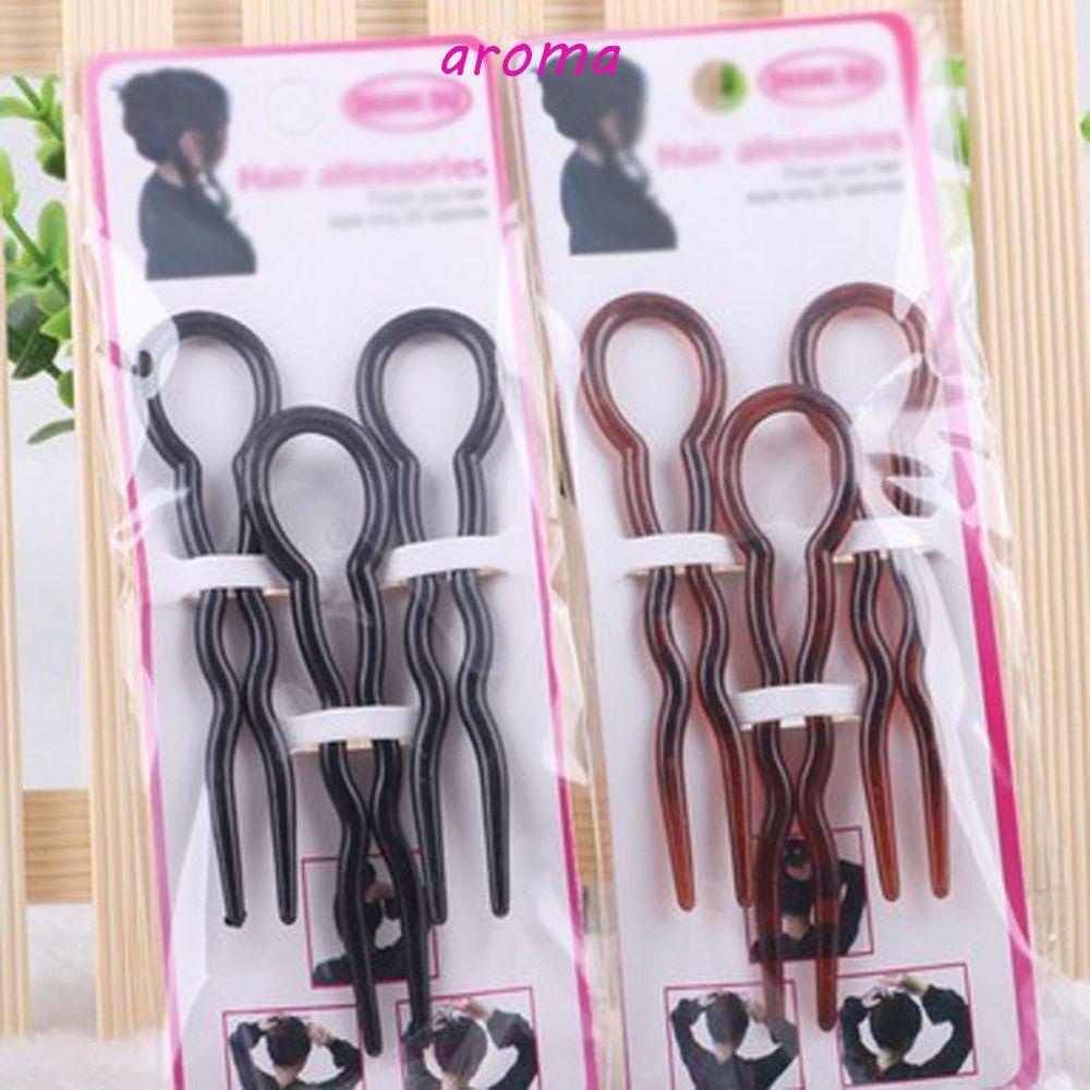 AROMA Set 2 Dụng Cụ Hỗ Trợ Tết Tóc Nhanh Chóng Tiện Lợi