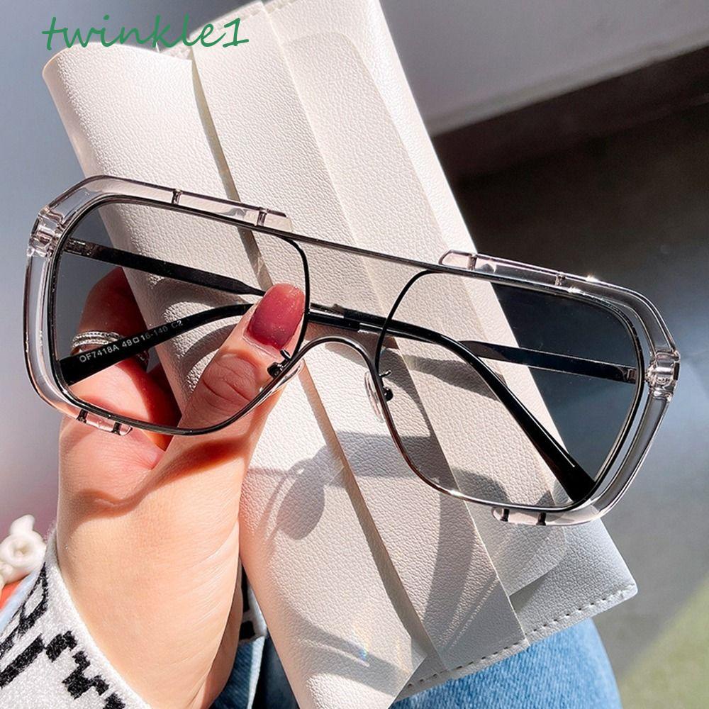 TWINKLE Kính Mát Chống Tia UV Kiểu Dáng Đơn Giản Phong Cách Hàn Quốc Cho Nam Và Nữ