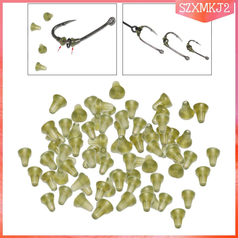 Set 100 / 100 Nút Chặn Mồi Câu Cá Chuyên Dụng