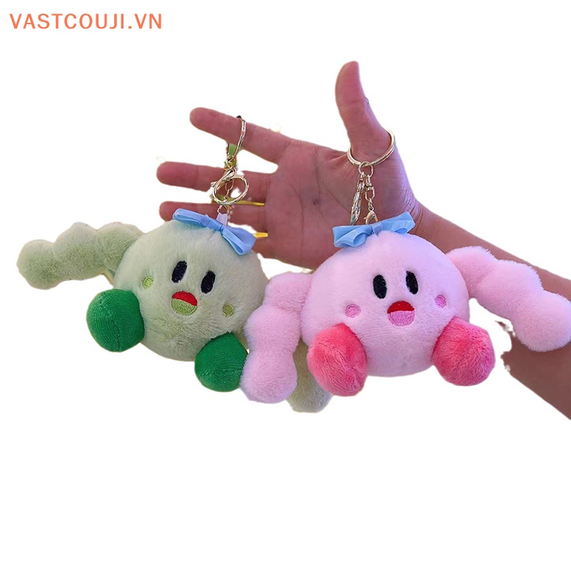 Móc Khóa Búp Bê Nhồi Bông VASTJI Hoạt Hình Dễ Thương Trang Trí Túi Xách / Quà Tặng Sinh Nhật