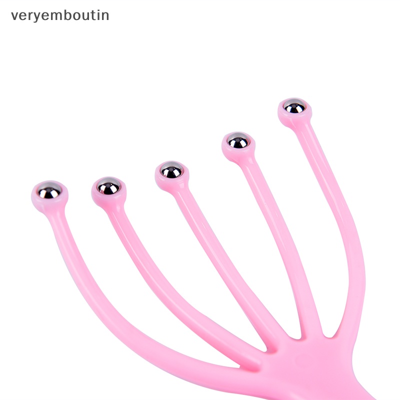 Dụng Cụ Mát Xa Da Đầu Bằng Thép Chất Lượng Cao