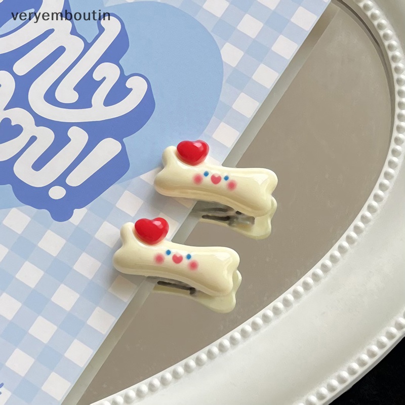 Bộ 2 Kẹp Tóc Mini Họa Tiết Hoạt Hình Dễ Thương Ngọt Ngào