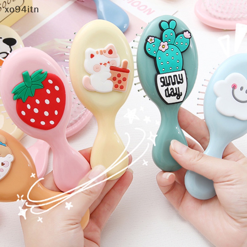 Lược Chải Tóc Hình Búp Bê Anime Dễ Thương Cho Bé Gái