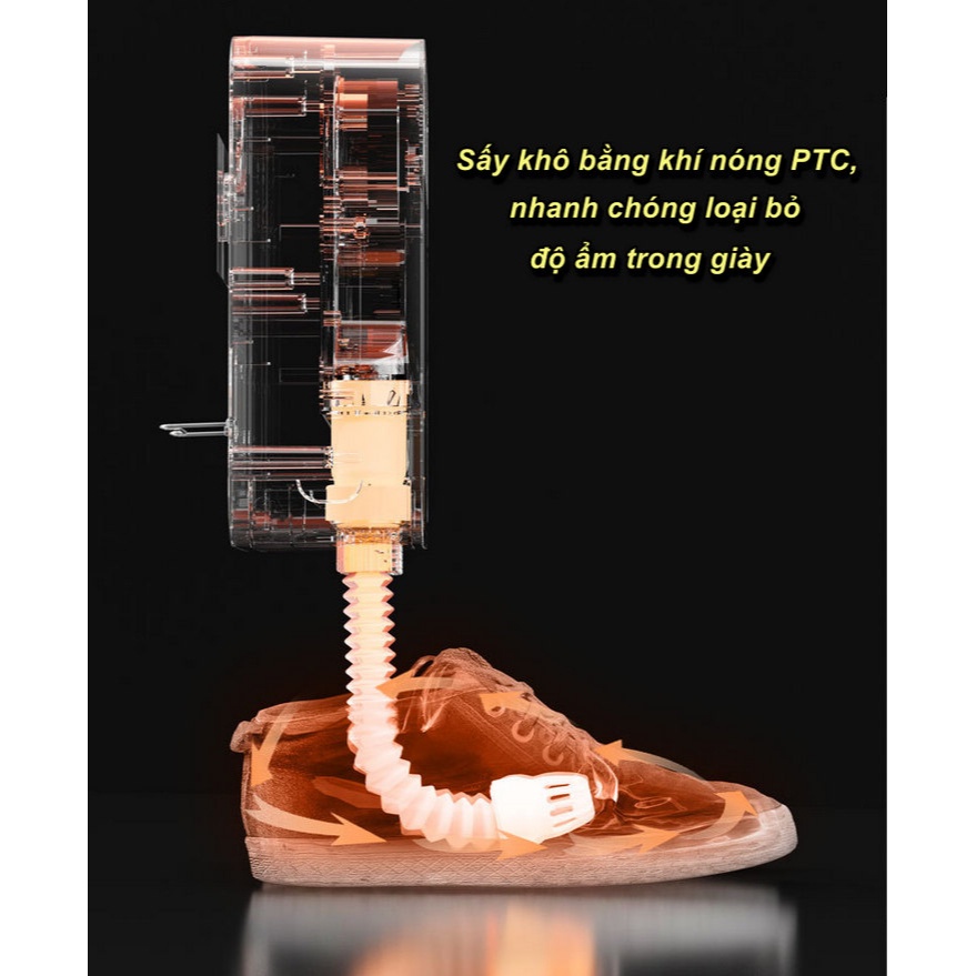 LibiShop - Máy Sấy Giày Hẹn Giờ Multi Drying Box Khủ Trùng UV Ozone