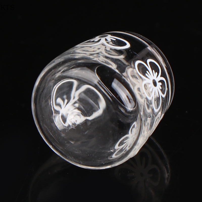 Set 4 Ly Thủy Tinh Mini Xinh Xắn Cho Nhà Búp Bê