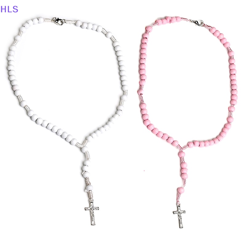 [HLS] Vòng Cổ Mặt Thánh Giá Bằng Rosary Thiên Nhiên Cổ Điển