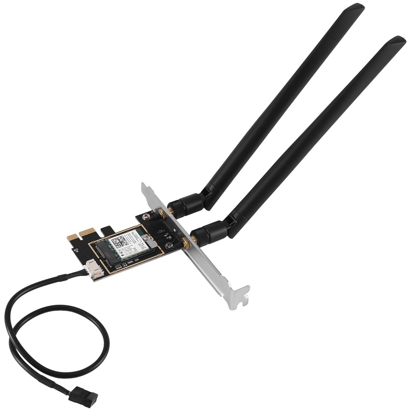 Bộ ChuyểN ĐổI PCIE 2.4G / 5G 867Mbps 802.11AC + Ănten 2X8DB