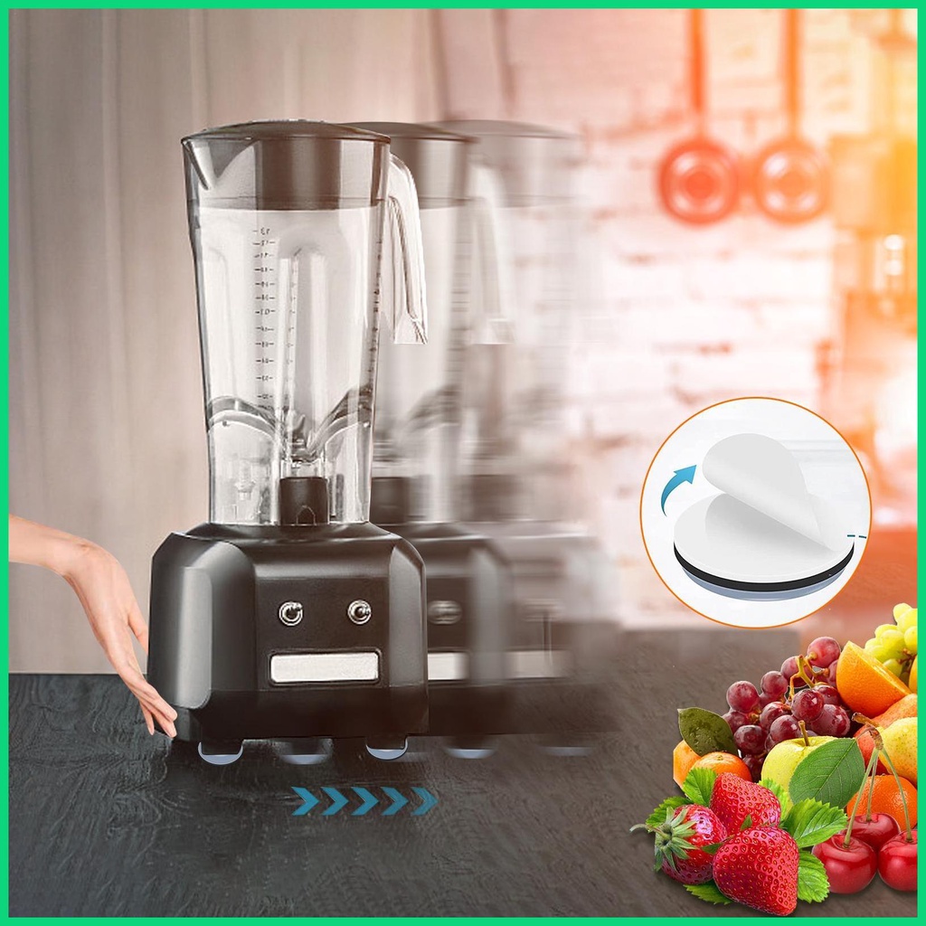 Set 4 Miếng Đệm Chân Đồ Nội Thất Hình Tròn Tự Dính Tiện Dụng