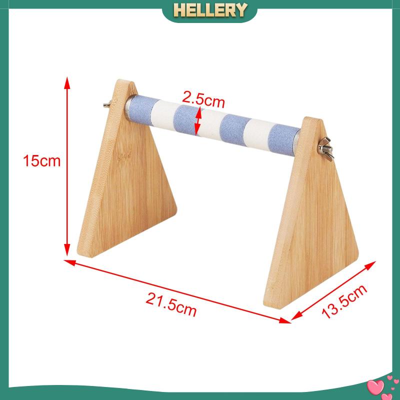 Giá Đỡ Đứng Bằng Gỗ Dùng Huấn Luyện Chim Cảnh Tiện Dụng