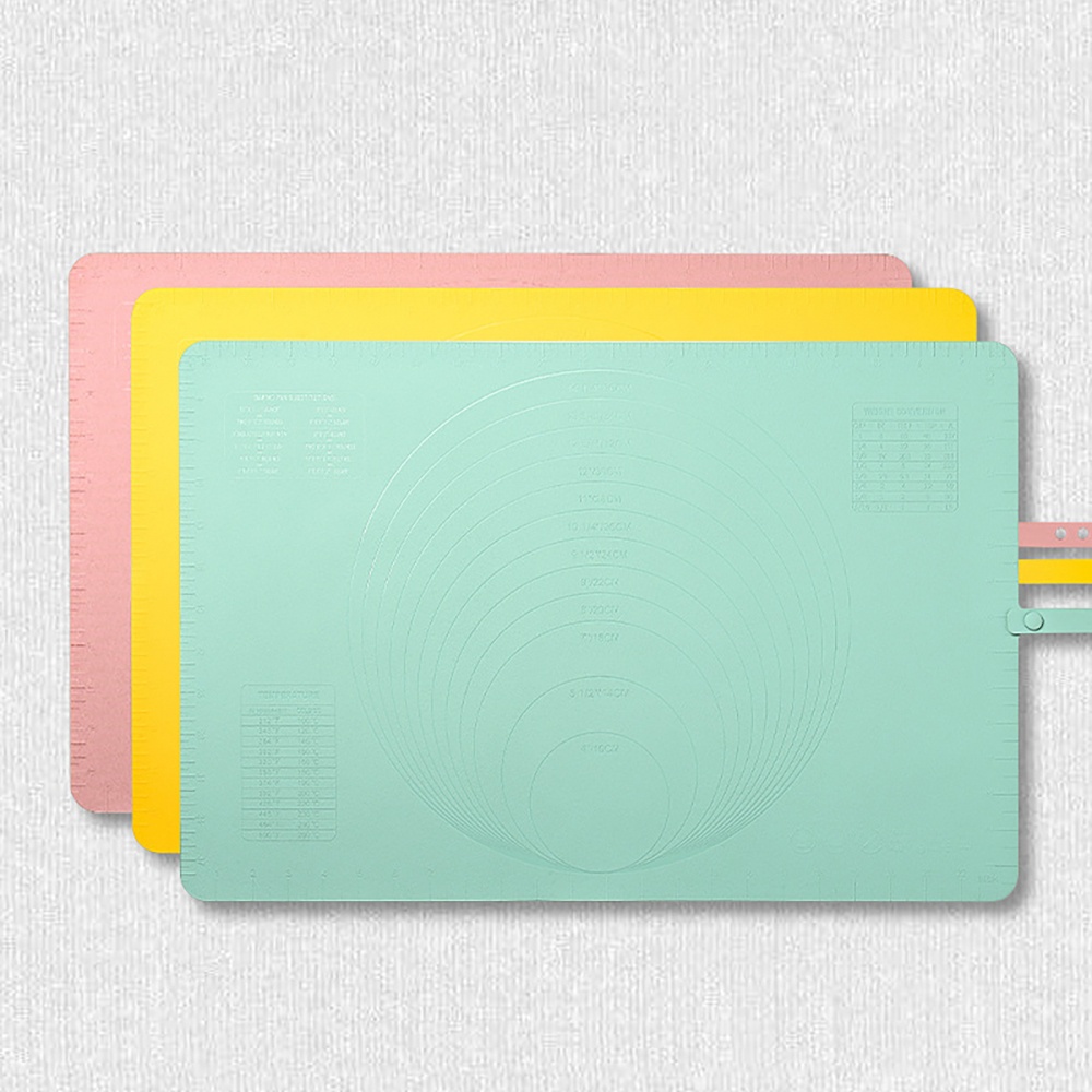 Thảm Nướng Bánh Chất Lượng Cao 400-40°Phụ Kiện Chuyển Đổi C Sang 2200 Chuyên Dụng Cho Xe Hơi 2200°C 60 * 40 * 0.13 Cm Bánh Pie Crust Màu Xanh Lá / Hồng Cho Chuẩn Bị