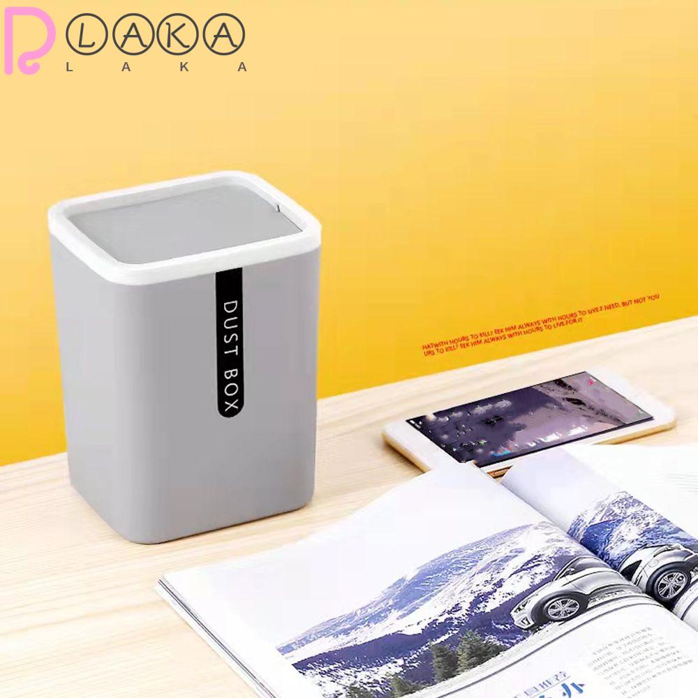 LAKAMIER Thùng Rác Mini Xoay 360 Độ Tiết Kiệm Không Gian