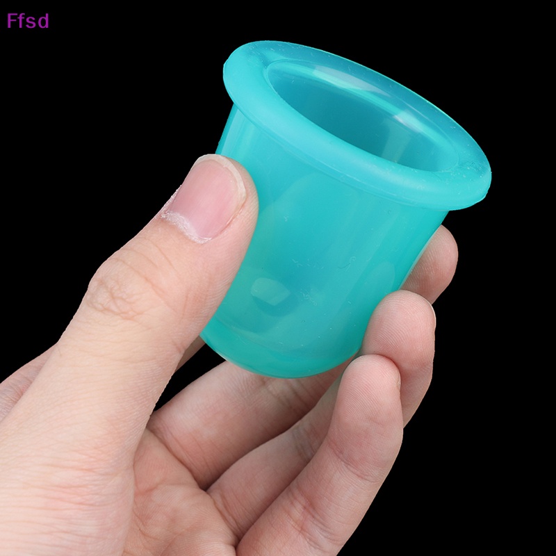 {Ffsd} Set 3 Cốc Hút Chân Không Mát Xa Chống cellulite * Bán Chạy Bằng Silicone