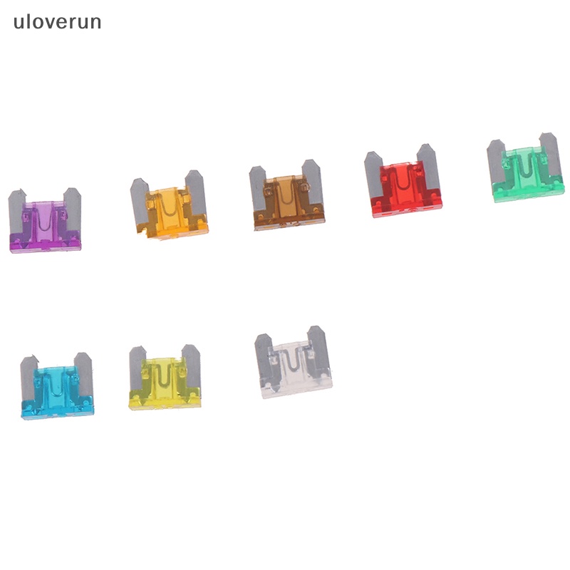 Set 100 Cầu Chì mini 3A5A7.5A10A15A 20A25A30A Chuyên Dụng Cho Xe Hơi uloverun