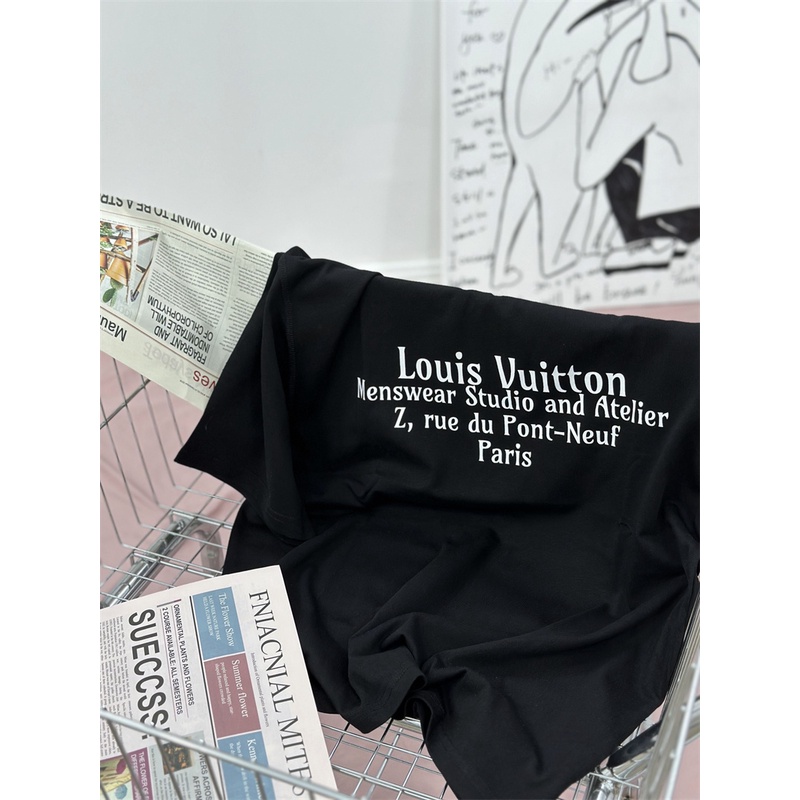 Áo Thun Tay Ngắn Cổ Tròn In Logo L88- Thời Trang Cho Nam Và Nữ