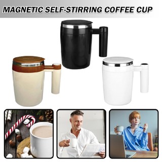 New Auto Self Stirring Magnetic Stainless Steel Coffee Milk Tea Cup Mixing Mug